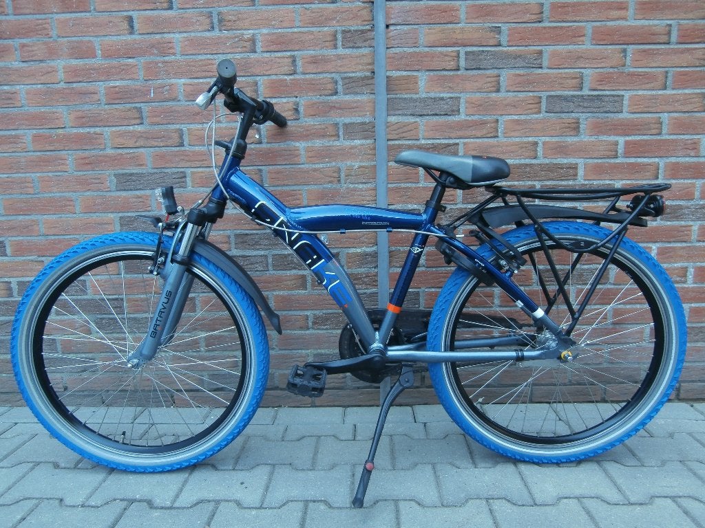 ALS NIEUWE Batavus Snake 24 inch. blauw-grijs, Ophalen, Terugtraprem, 24 inch, Versnellingen