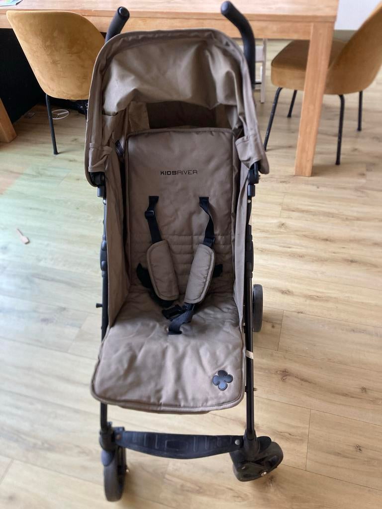 Kidsriver buggy, makkelijk inklapbaar, Ophalen of Verzenden, Gebruikt, Overige merken, Zonnekap