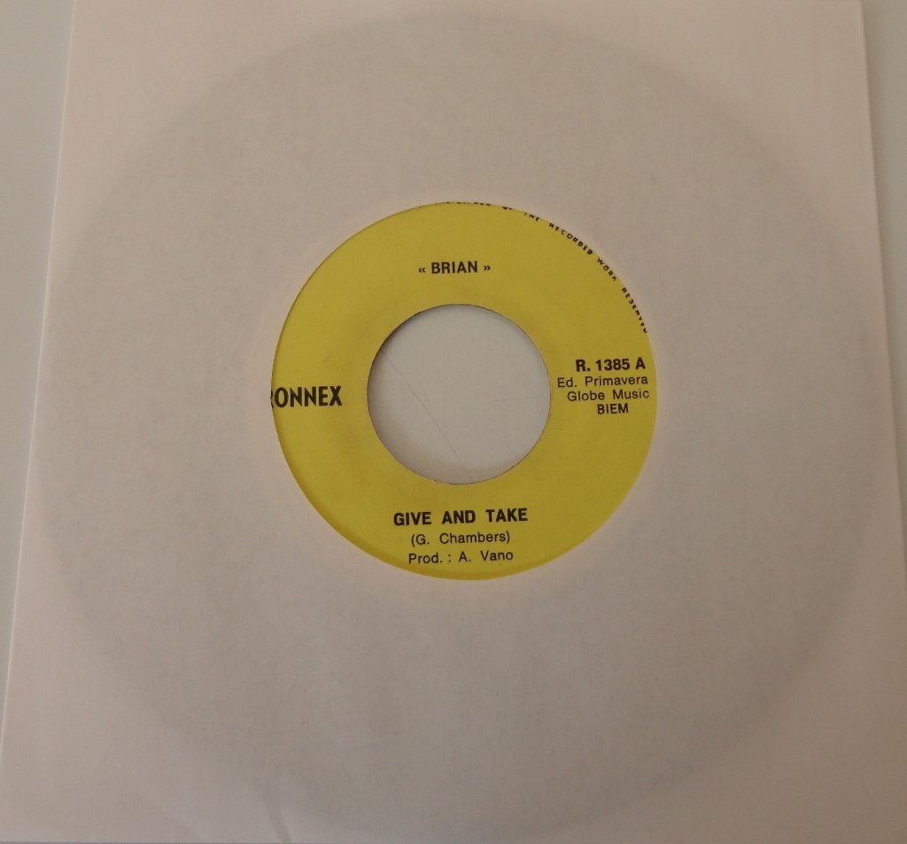 Brian > Give and take, Ophalen of Verzenden, Gebruikt, 7 inch, Pop
