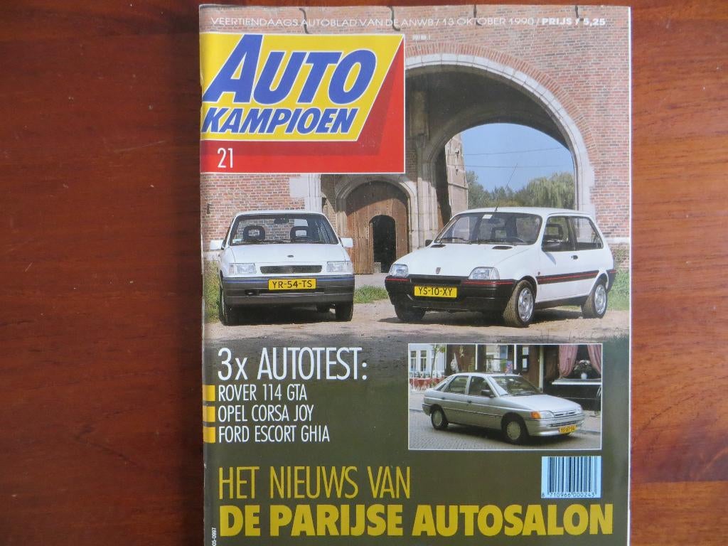 Autokampioen 21 1990 Polo, Escort, Rover 114, Corsa, Avanti, Ophalen of Verzenden, Nieuw, Overige merken