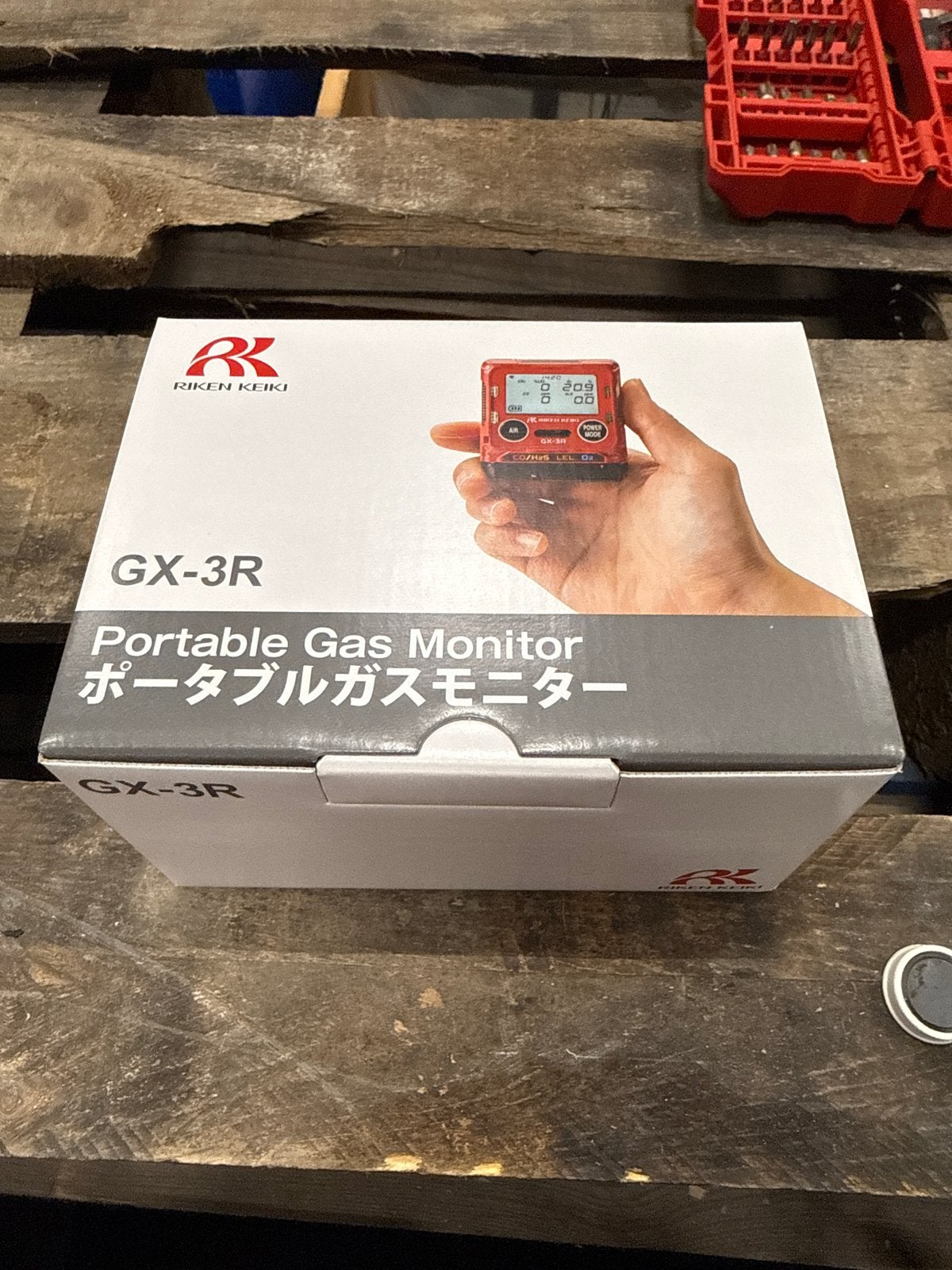 Riken Keiki GX-3R Draagbare Gasmonitor met Accessoires, Ophalen of Verzenden, Nieuw, Overige meters