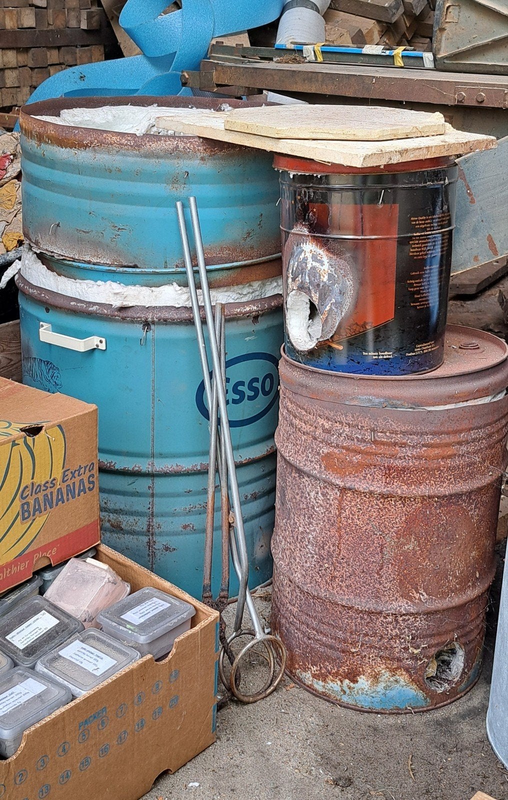 Raku oven en toebehoren, Hobby en Vrije tijd, Pottenbakken, Ophalen