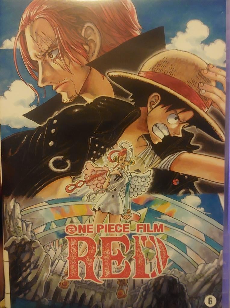 ⭐️One piece red⭐️🔝 anime film, Verzenden, Zo goed als nieuw