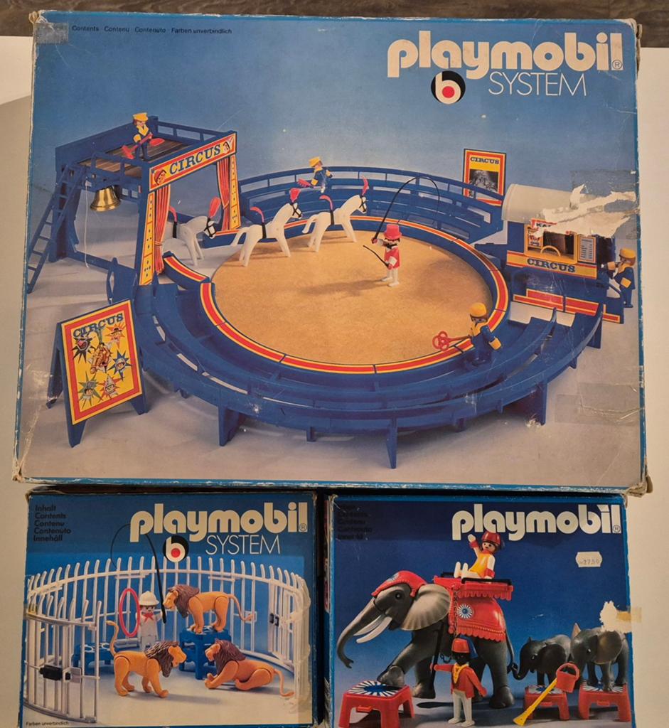 Vintage Playmobil Circus Set (3510, 3517, 3519), Ophalen of Verzenden
