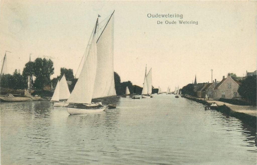701-342-043 Oudewetering, Verzenden, Voor 1920, Zuid-Holland