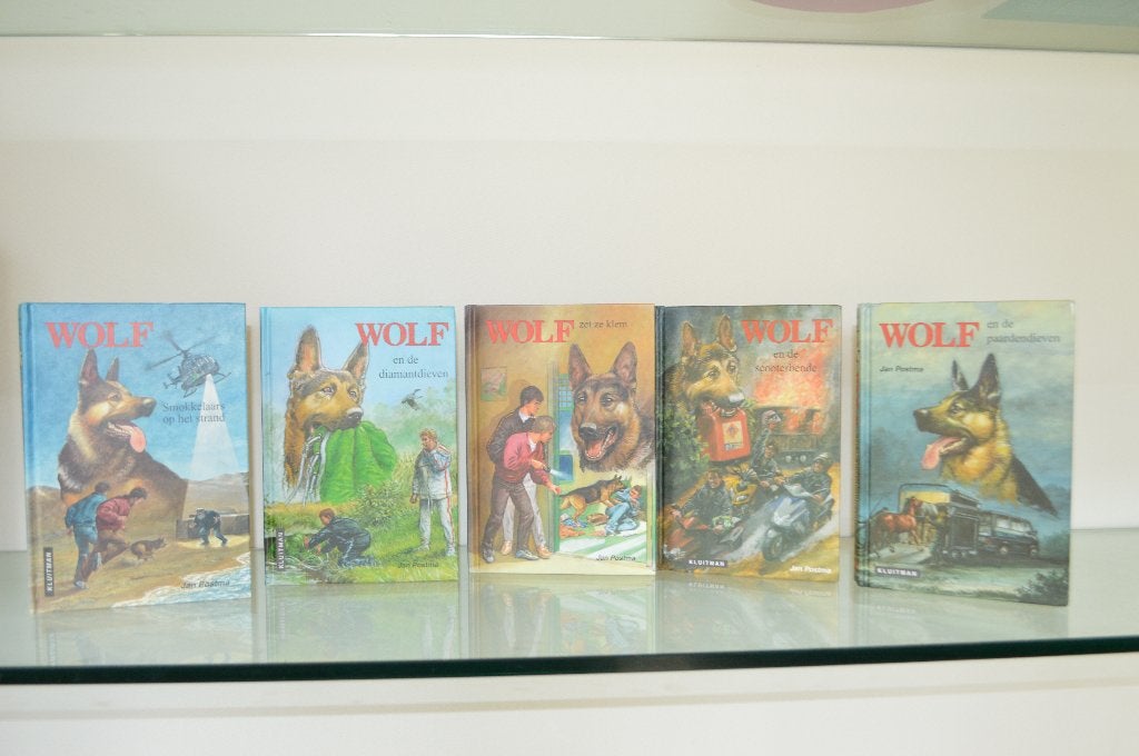 5 wolf boeken van Jan Postma., Boeken, Ophalen of Verzenden, Zo goed als nieuw, Jan Postma, Fictie