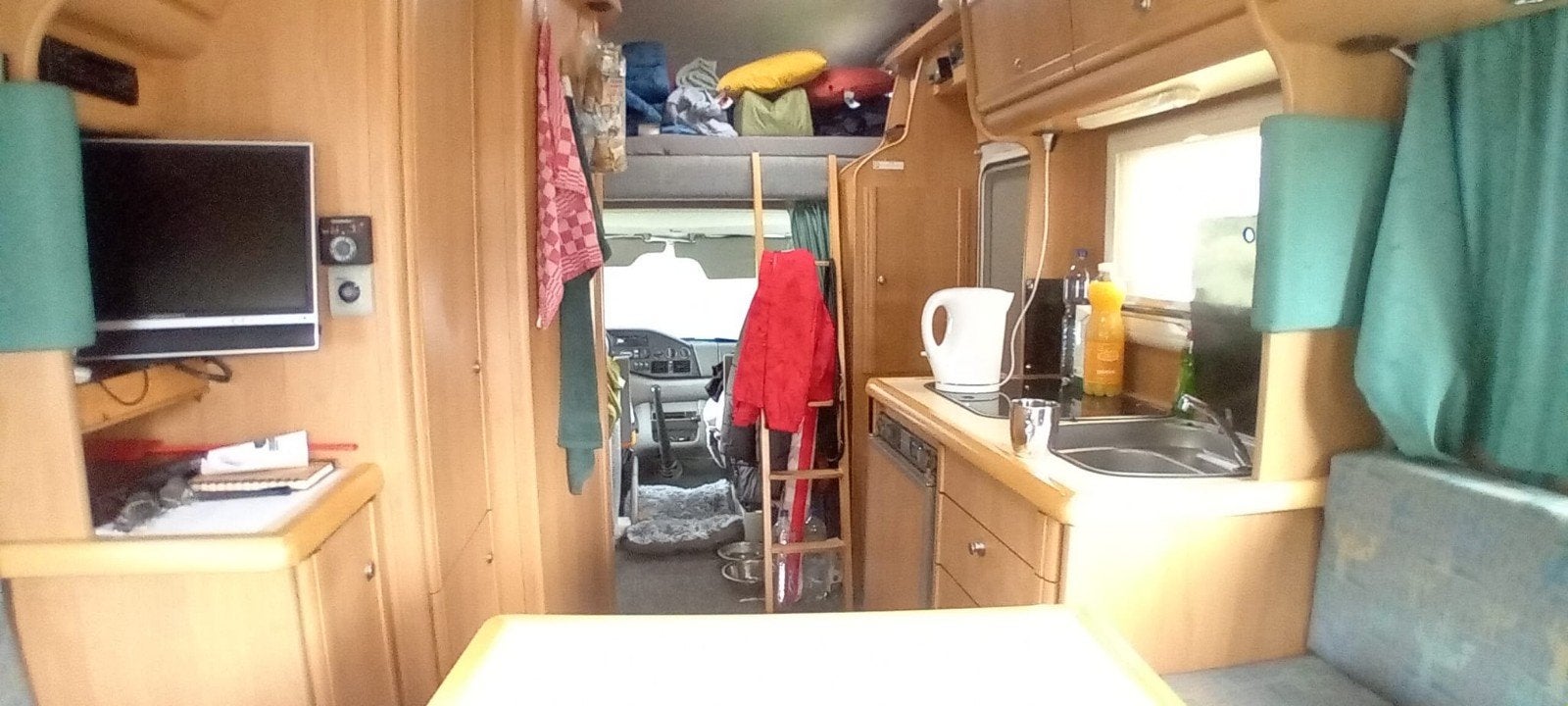 Ruime Alkoof camper met comfortabele rondzit, Overige merken, Alkoof, Particulier, Dakluik