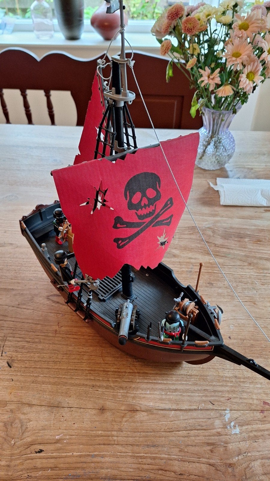 playmobil spookschip, Ophalen, Gebruikt, Complete set, Boot/Schip