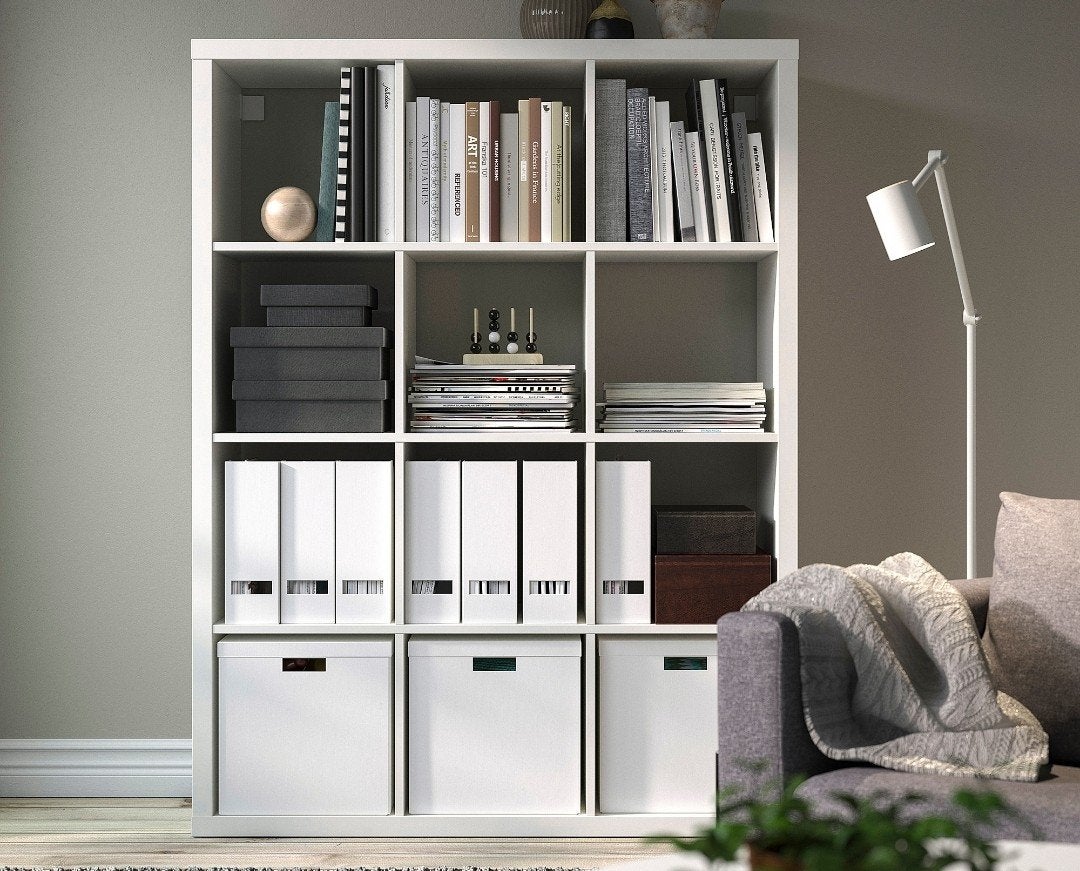 Kallax 3x4 White, Ophalen of Verzenden, Zo goed als nieuw, 25 tot 50 cm, 100 tot 150 cm