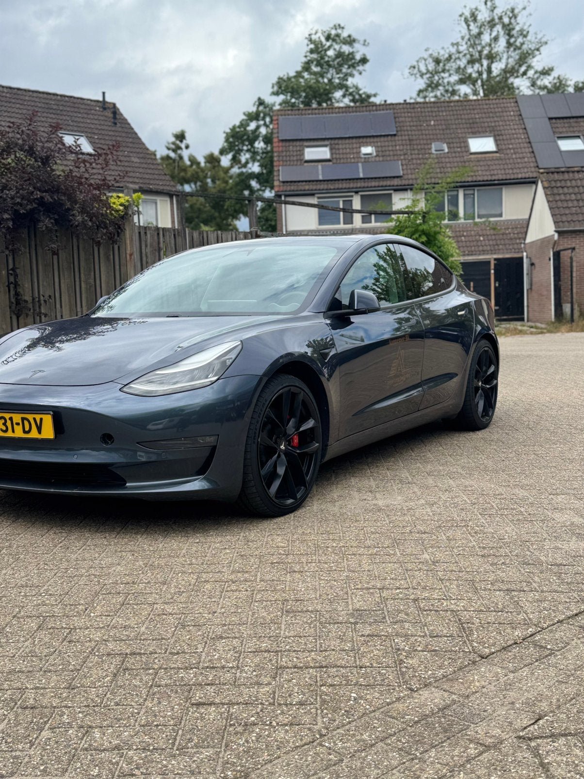 Tesla Model 3 2019 Grijs performance long range, Auto's, Tesla, Automaat, 1831 kg, Origineel Nederlands, Vierwielaandrijving