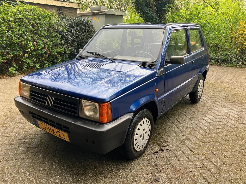 Classic Fiat Panda Young 0.9 1999 Blauw metallic, Auto's, Fiat, Voorwielaandrijving, Handgeschakeld, Particulier, Blauw