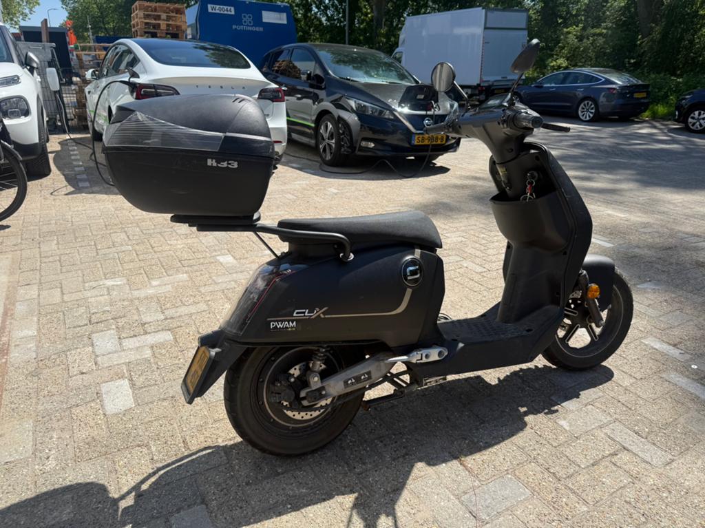 SuperSoco CUX Elektrische scooter geel kenteken, compleet!, Fietsen en Brommers, Ophalen, Zo goed als nieuw, Elektrisch
