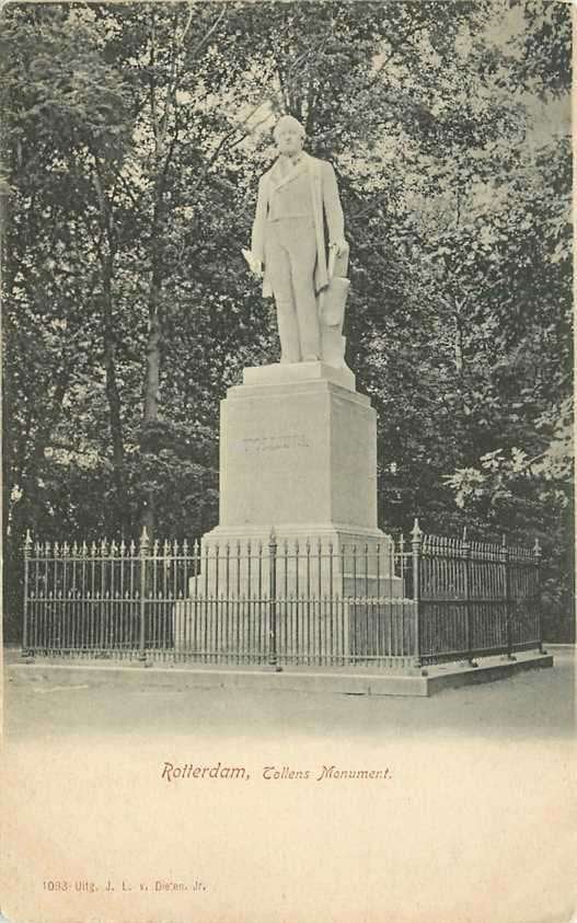 380-869-005 Rotterdam Tollens Monument, Verzenden, Voor 1920, Zuid-Holland