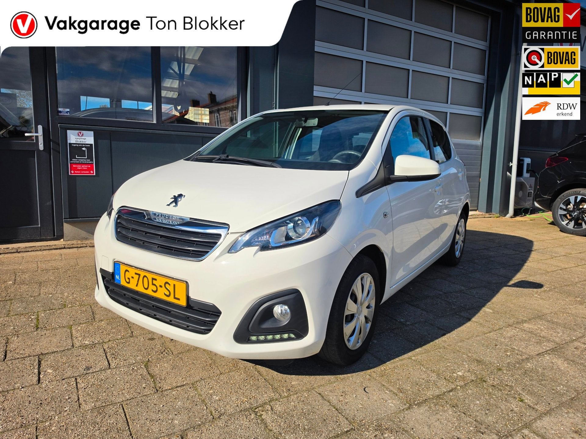 Peugeot 108 1.0 e-VTi Active, Auto's, Voorwielaandrijving, Dealer onderhouden, Gebruikt, Euro 6