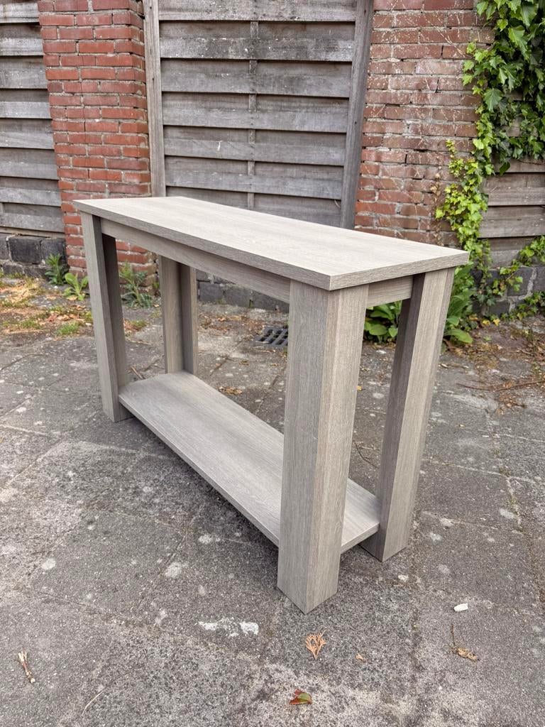 Sidetabel, Ophalen, 100 tot 150 cm, Zo goed als nieuw, Overige houtsoorten
