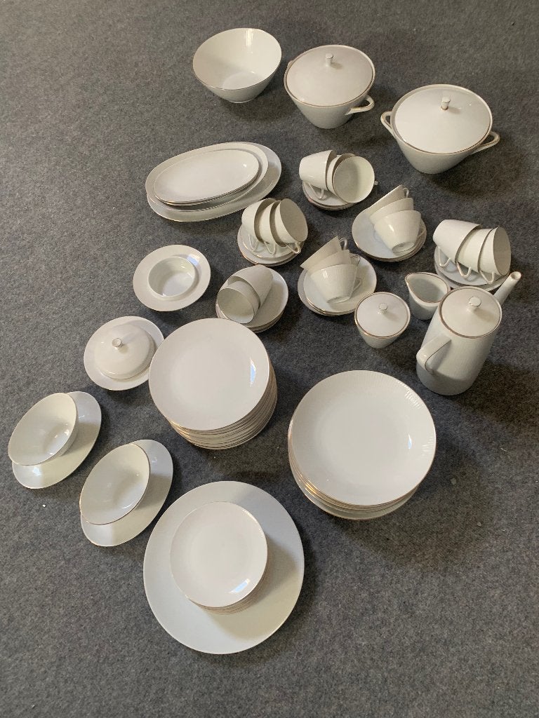 Servies Seltmann Weiden Bavaria Monika 12- persoons, Ophalen, Gebruikt, Bord(en), Overige stijlen