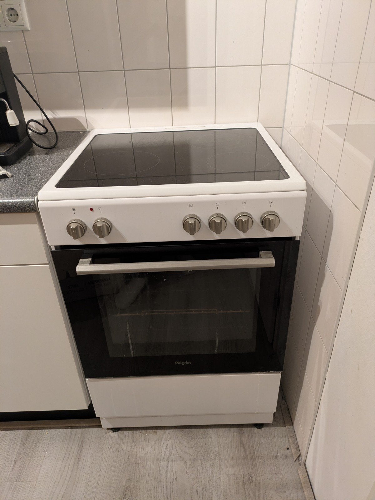 Inductie kookplaat met oven (4 pits, 9 standen, Perilex), Witgoed en Apparatuur, Gebruikt, Hete lucht, Inductie, Vrijstaand