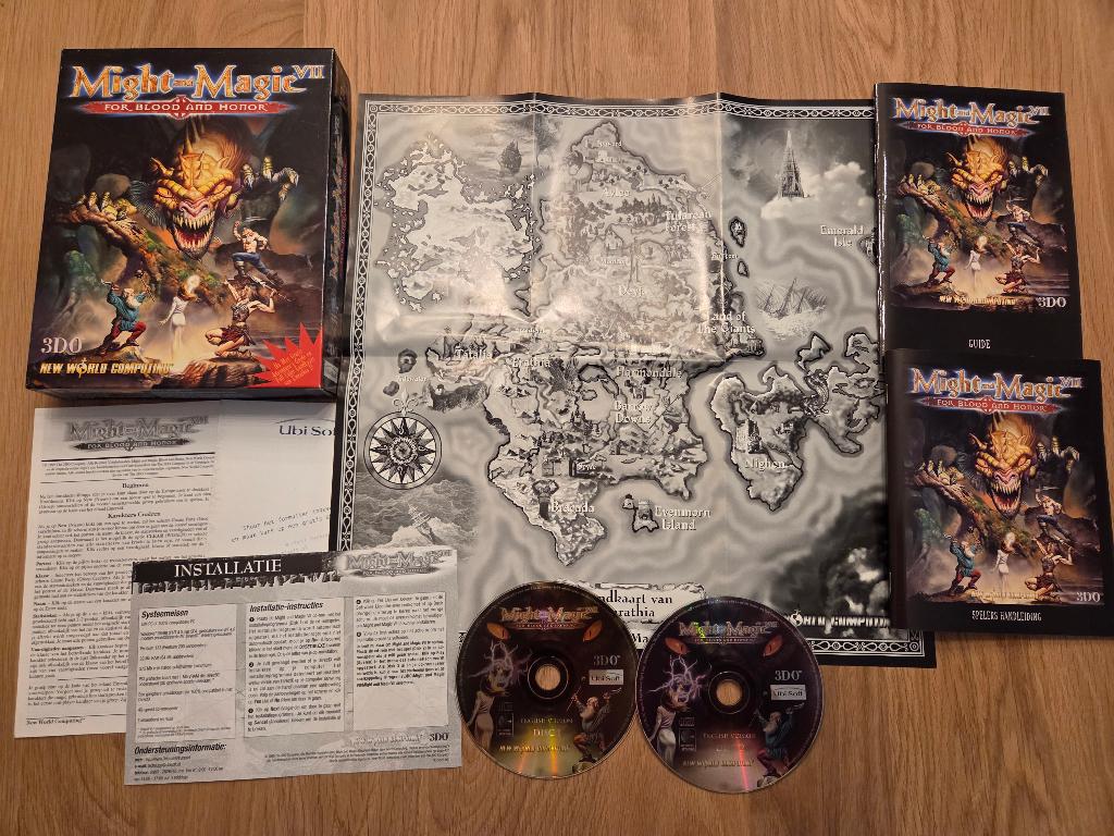 Might and Magic VII For Blood and Honor (compleet, big box), 1 speler, Ophalen of Verzenden, Zo goed als nieuw, Role Playing Game (Rpg)