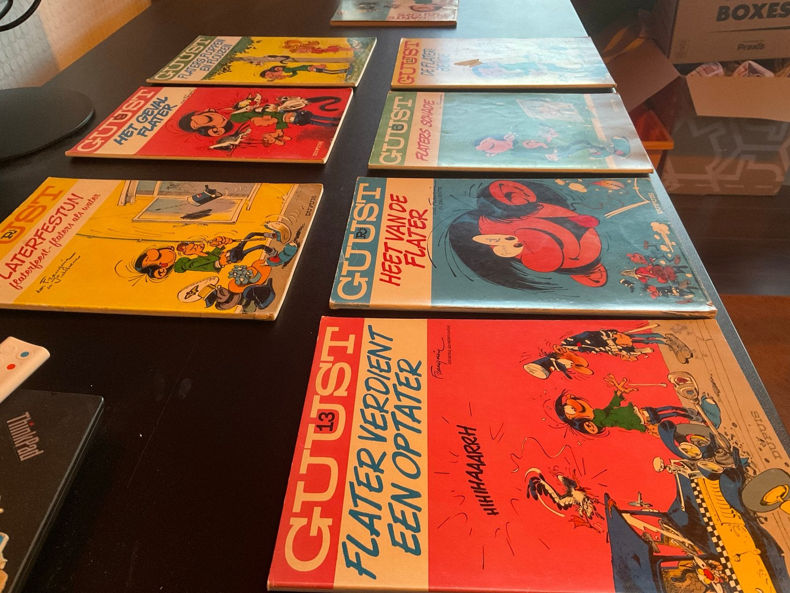 Guust Flater stripboeken collectie (10 stuks), Meerdere stripboeken, Ophalen of Verzenden, Gelezen
