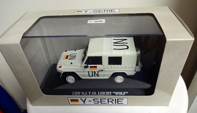 Jeep UN Y-serie 1:35 LKW 0,5 T GL Leicht ' WOLF' UN-Somalla, Ophalen of Verzenden, Nieuw, Auto, Overige merken