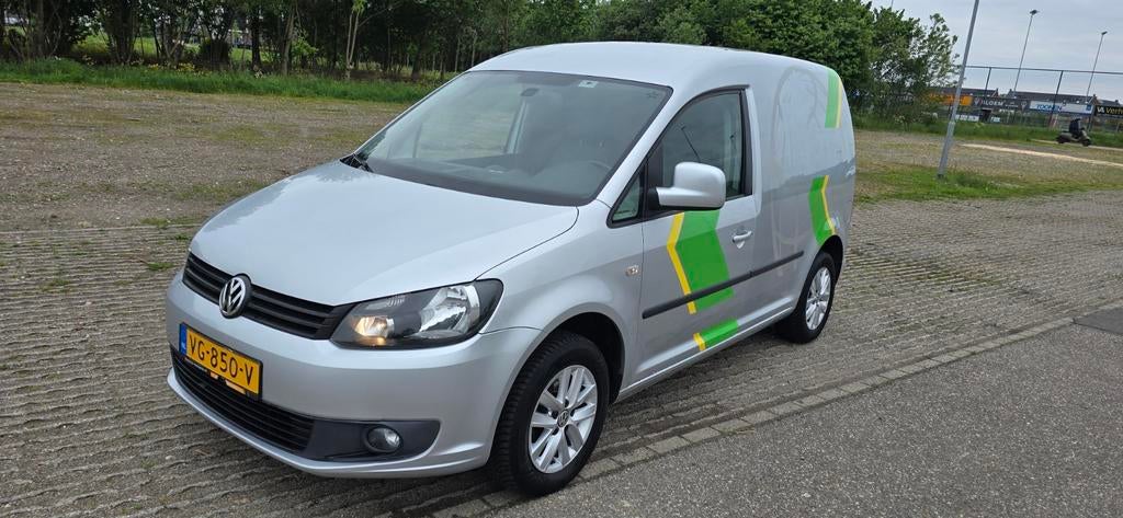 Volkswagen Caddy 2.0 CNG 80KW 2014 157k km, BTW, Airco, 4 cilinders, Volkswagen, Handgeschakeld, Te koop