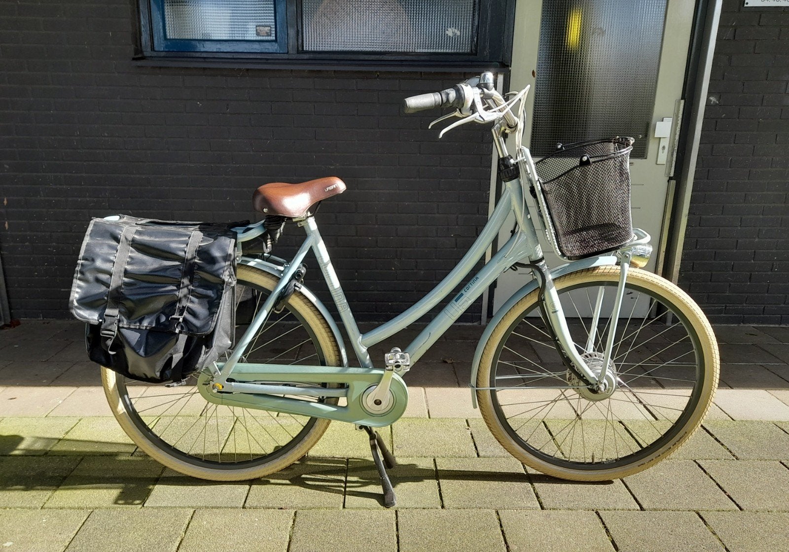 Cortina U5 transportfiets met batt, 55 tot 59 cm, Ophalen, Gebruikt