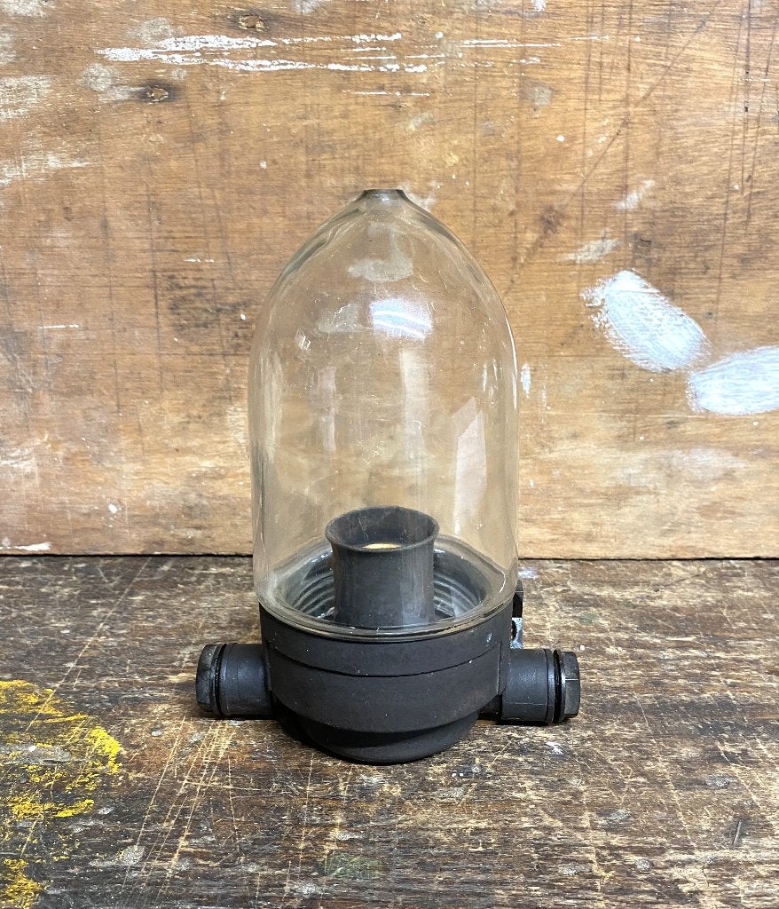 Leuke Stallamp - vintage brocante landelijk Industriële, Gebruikt, Meerkleurig, Wandlamp, Glas