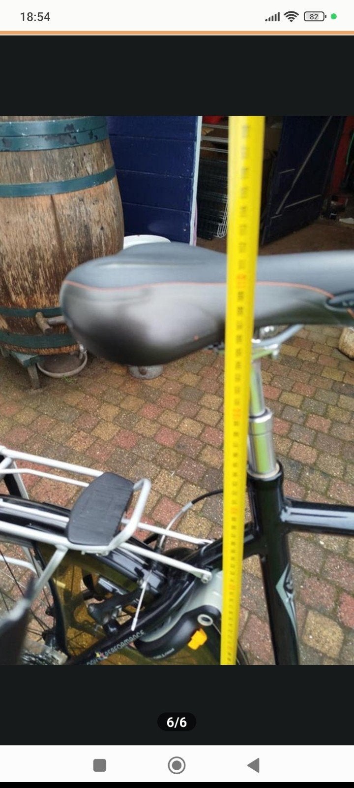 Mooie en goede heren fiets, Gebruikt, Versnellingen, 57 tot 61 cm, Ophalen