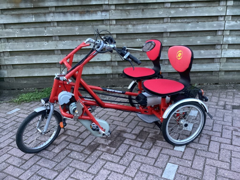 Van Raam duofiets met ondersteuning, Fietsen en Brommers, Ophalen of Verzenden, Zo goed als nieuw, Schijfrem, Van Raam
