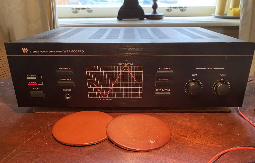 Wangine WPA-600PRO eindversterker, Audio, Tv en Foto, Versterkers en Receivers, Zo goed als nieuw, Stereo, 60 tot 120 watt, Overige merken