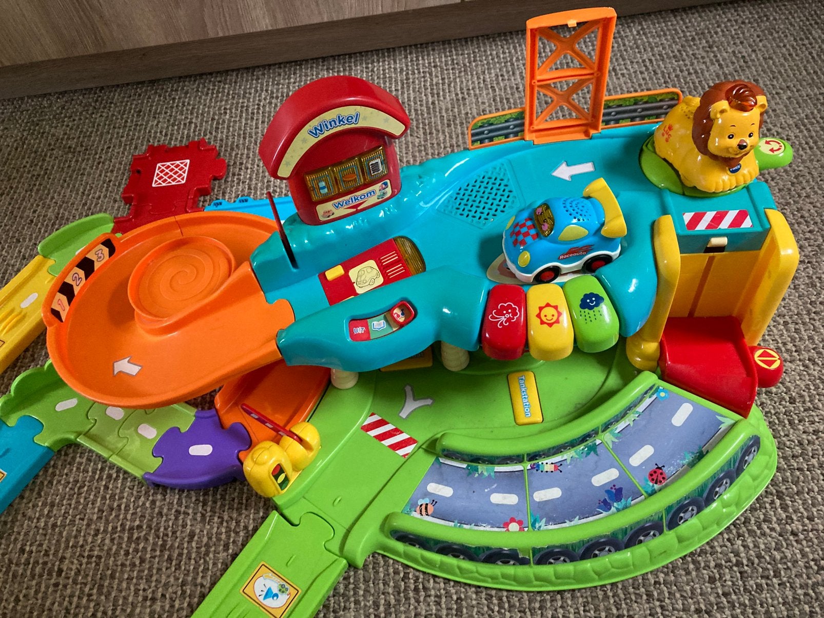 Toet toet garage, Kinderen en Baby's, Ophalen of Verzenden, Gebruikt, 2 tot 4 jaar