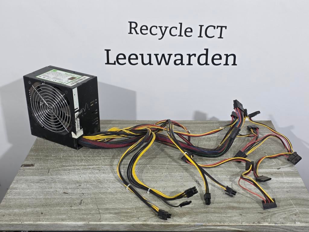 Hec 550w max voeding psu power supply hec-550te-2wx, Ophalen of Verzenden, Gebruikt