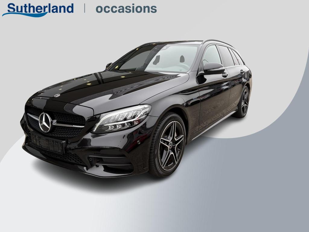 Mercedes-Benz C-klasse Estate 300e T AMG Line | Plug-in Hybr, Automaat, Gebruikt, 320 pk, Leder en Stof