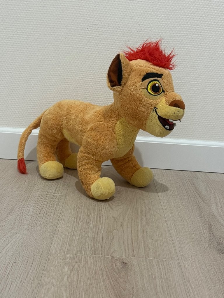 Kion zoon van Simba, Disney, Ophalen of Verzenden, Middelgroot (20 tot 80 cm), Meerkleurig