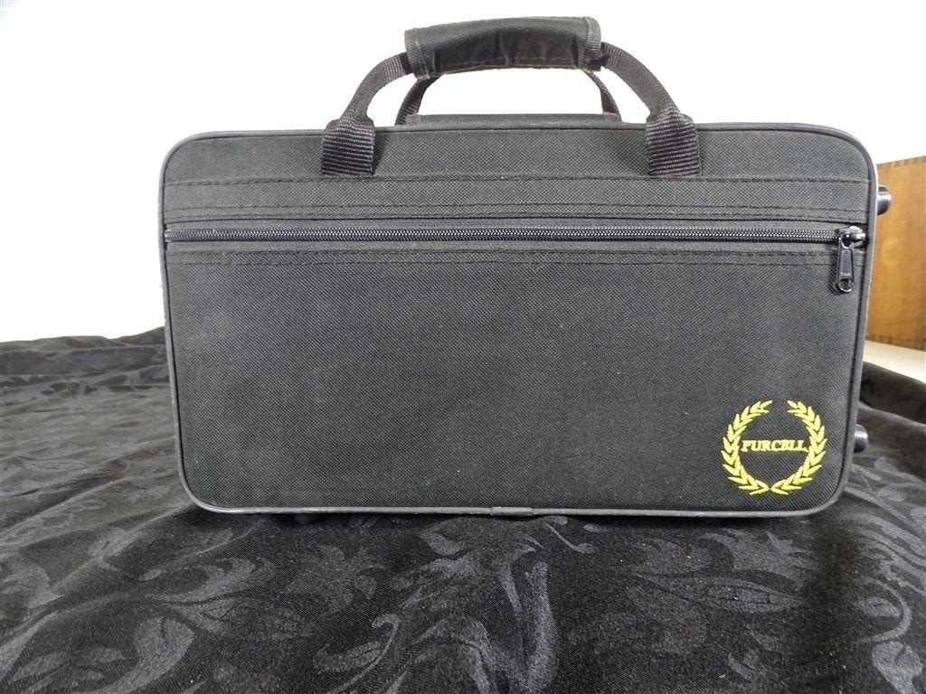 A7477. Purcell SCC-30 bes klarinet met softcase, Ophalen of Verzenden, Gebruikt, Hout