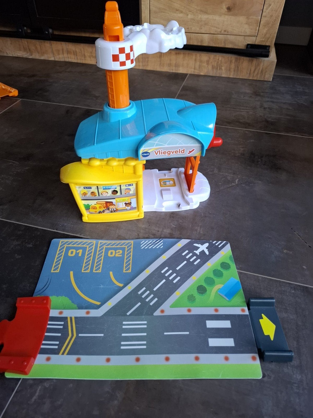 Grote Toet Toet Auto's Vliegveld en Baandelen Collectie, Ophalen of Verzenden, Gebruikt