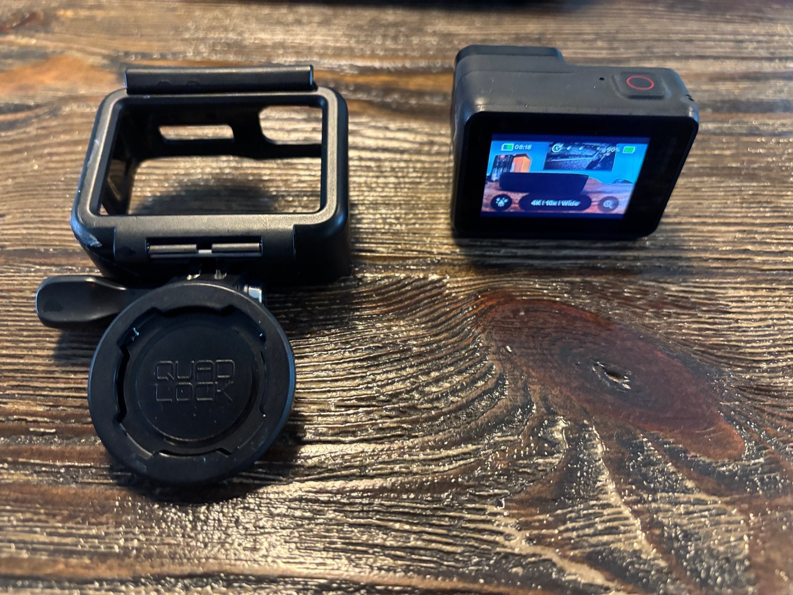 GoPro HERO7 Black - Actiecamera met accessoires, Audio, Tv en Foto, Actiecamera's, Ophalen, Gebruikt, GoPro