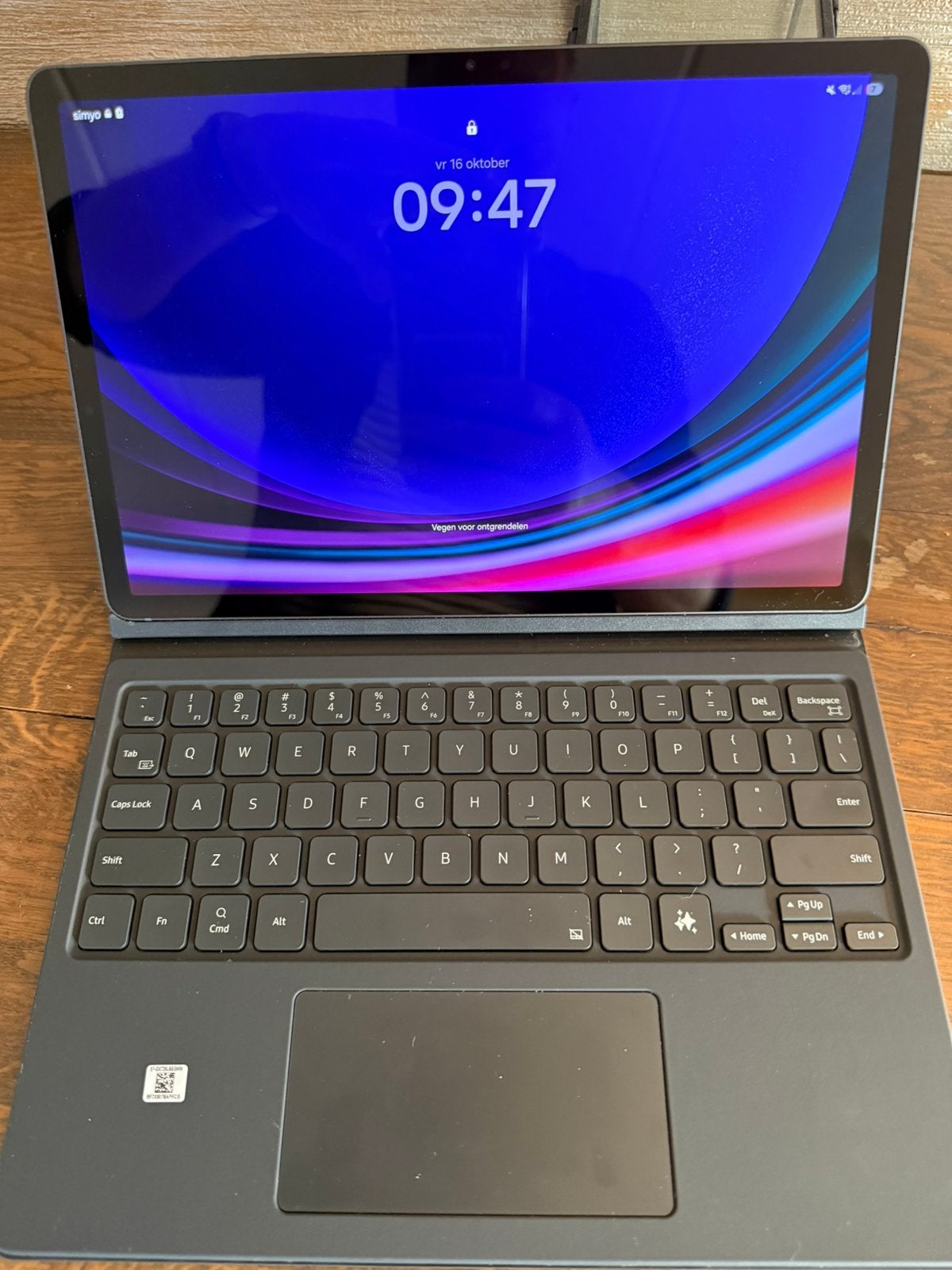 Samsung galaxy tab S9 5G met S Pen en foliocase, Ophalen, 11 inch, Zo goed als nieuw, 128 GB