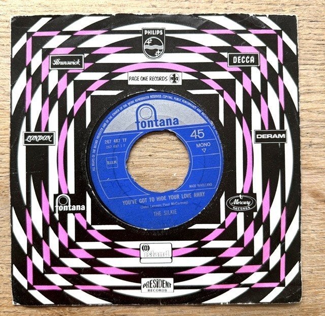The Silkie - You've got to hide your love away, Originele persing, Ophalen of Verzenden, Gebruikt, Pop