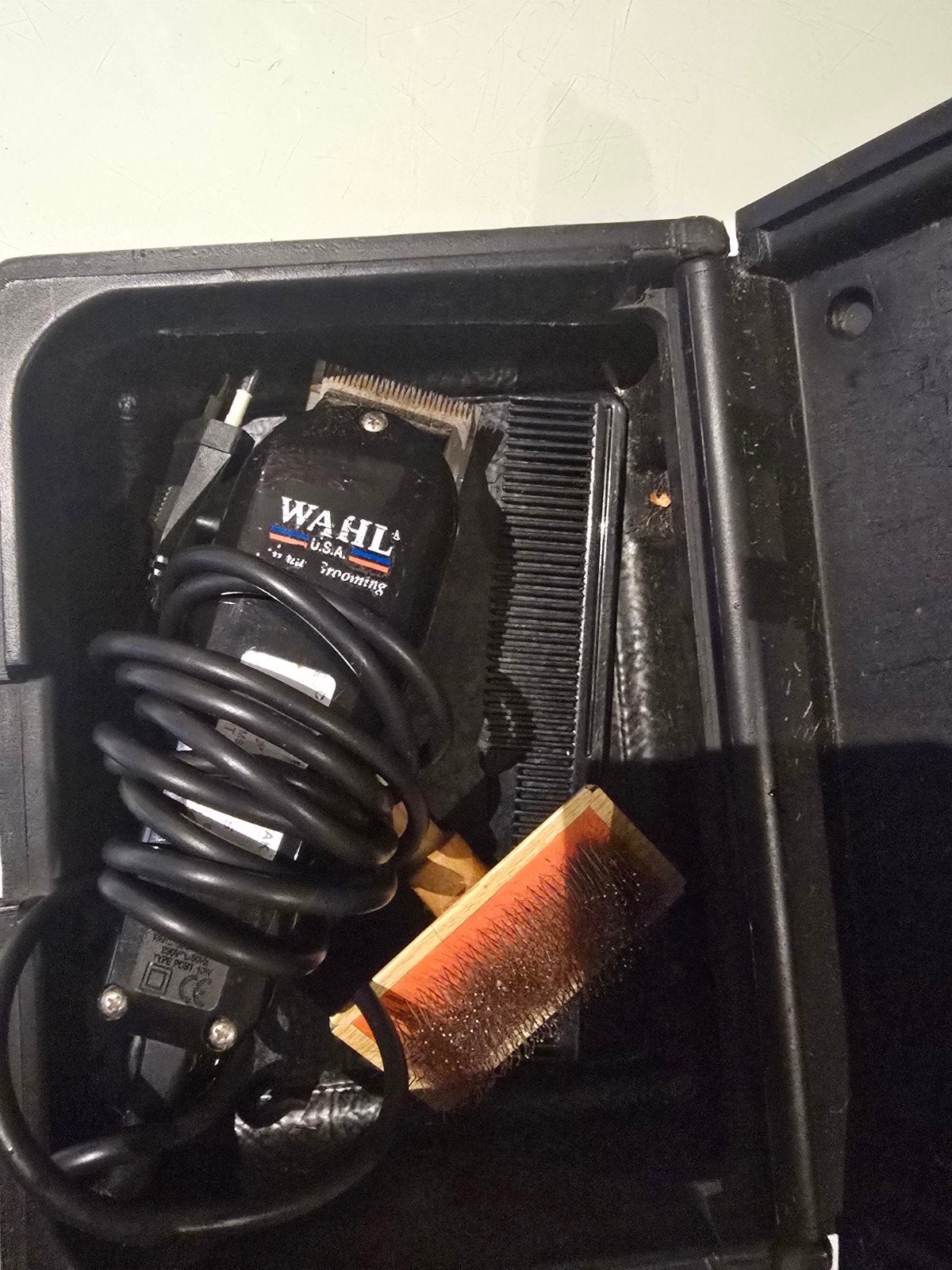 Trim machine merk Wahl. Incl koffer en borstel/kam, Dieren en Toebehoren, Ophalen of Verzenden