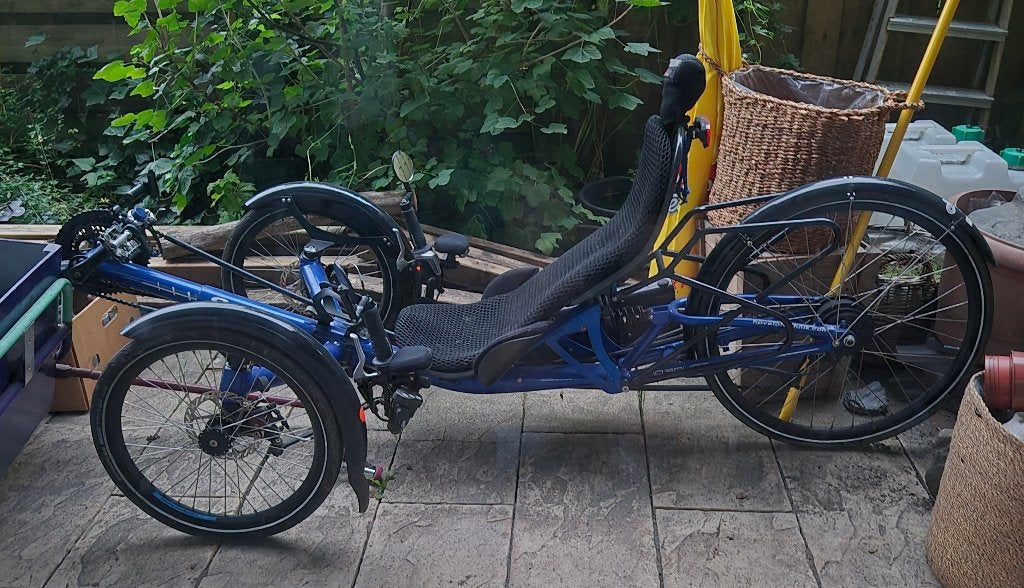 Schorpion Peeka Blue 2 - Open Trike., Gebruikt, Onderstuur, Schijfrem, Ophalen