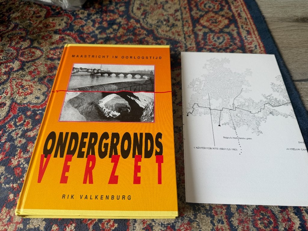 Ondergronds Verzet, Maastricht in Oorlogstijd. Rik, Tweede Wereldoorlog, Ophalen of Verzenden, Zo goed als nieuw, Algemeen