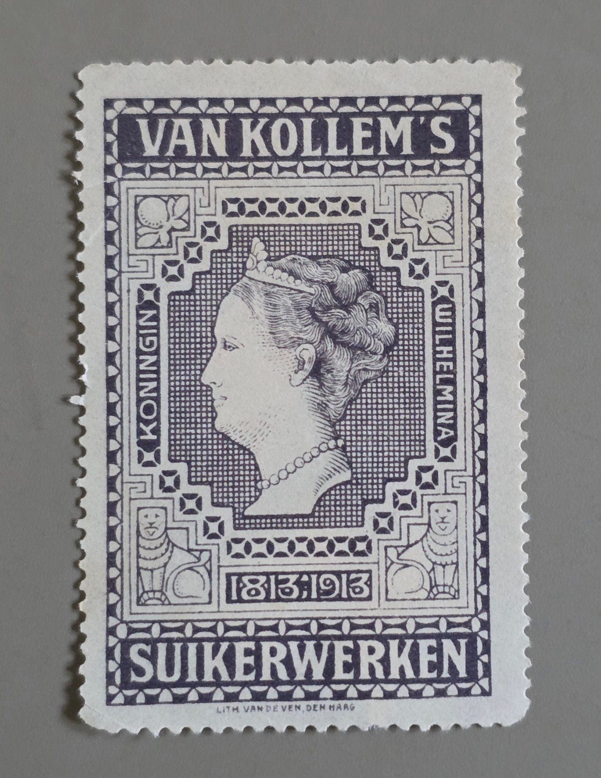 039) ORIGINELE SLUITZEGEL VAN KOLLEM'S SUIKERWERKEN, Verzenden, Overige thema's