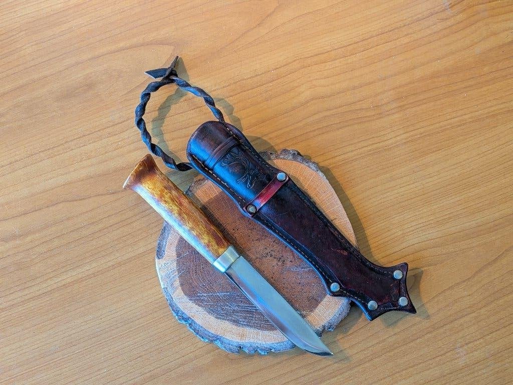 Fins/Sami handgemaakt mes, Ophalen of Verzenden