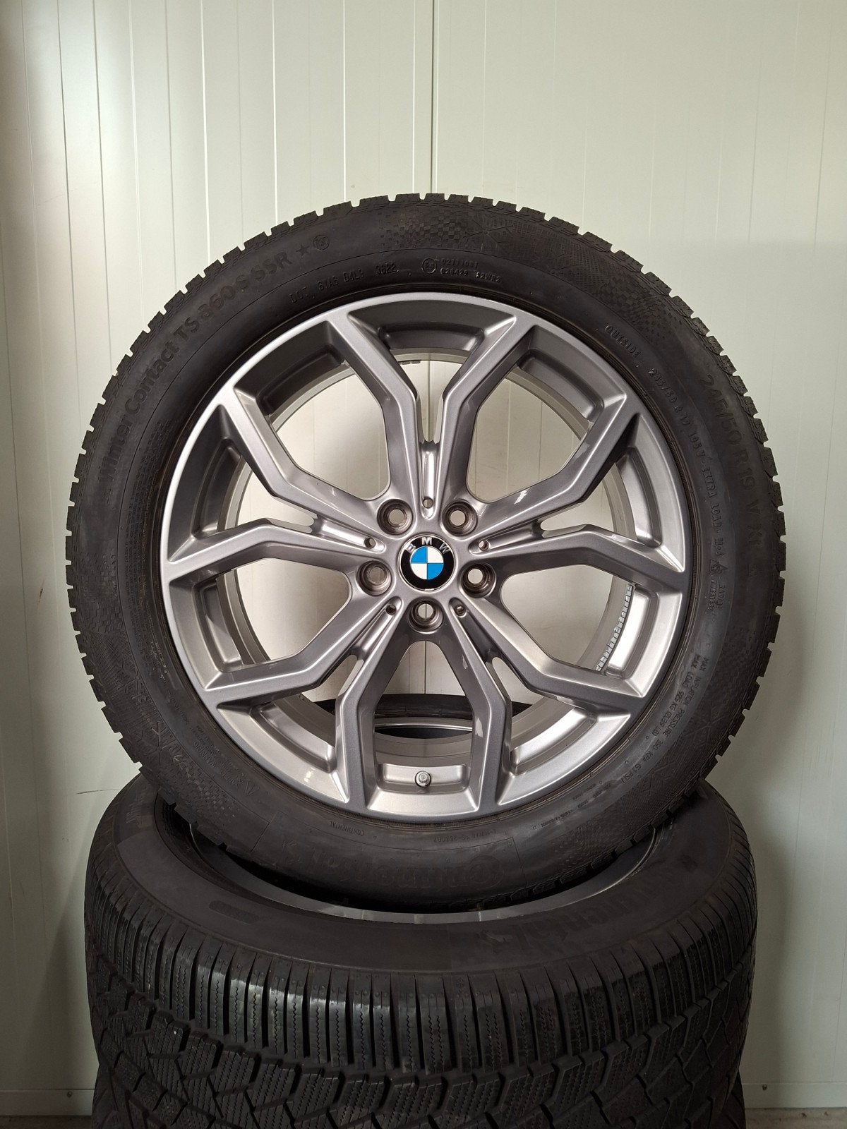 19' BMW X3 G01 X4 G02 Styling 694 met winterbanden 8mm