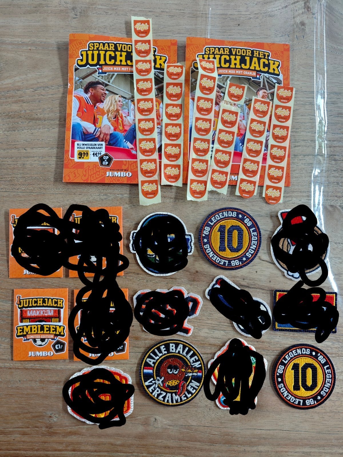 Jumbo Juichjack spaaractie: Emblemen en zegels/spaarkaarten, Ophalen of Verzenden, Nieuw, Sport