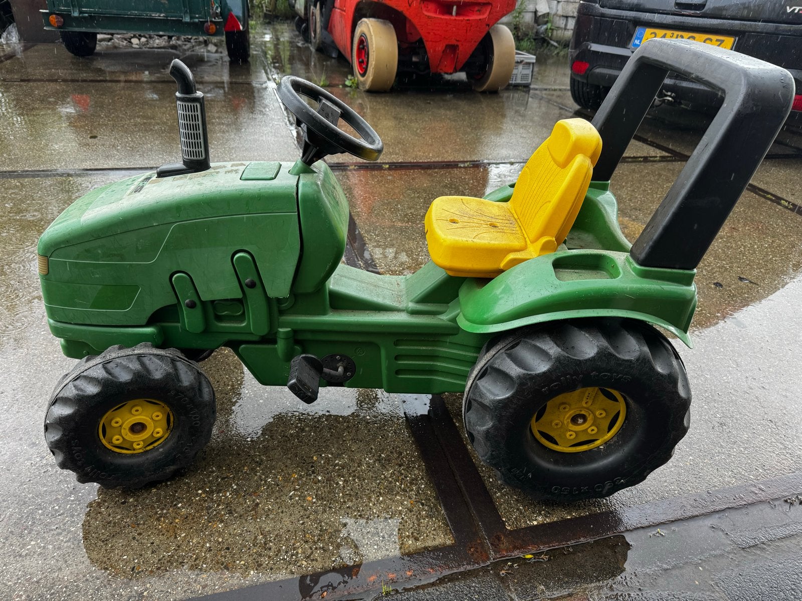 Tractor, Ophalen
