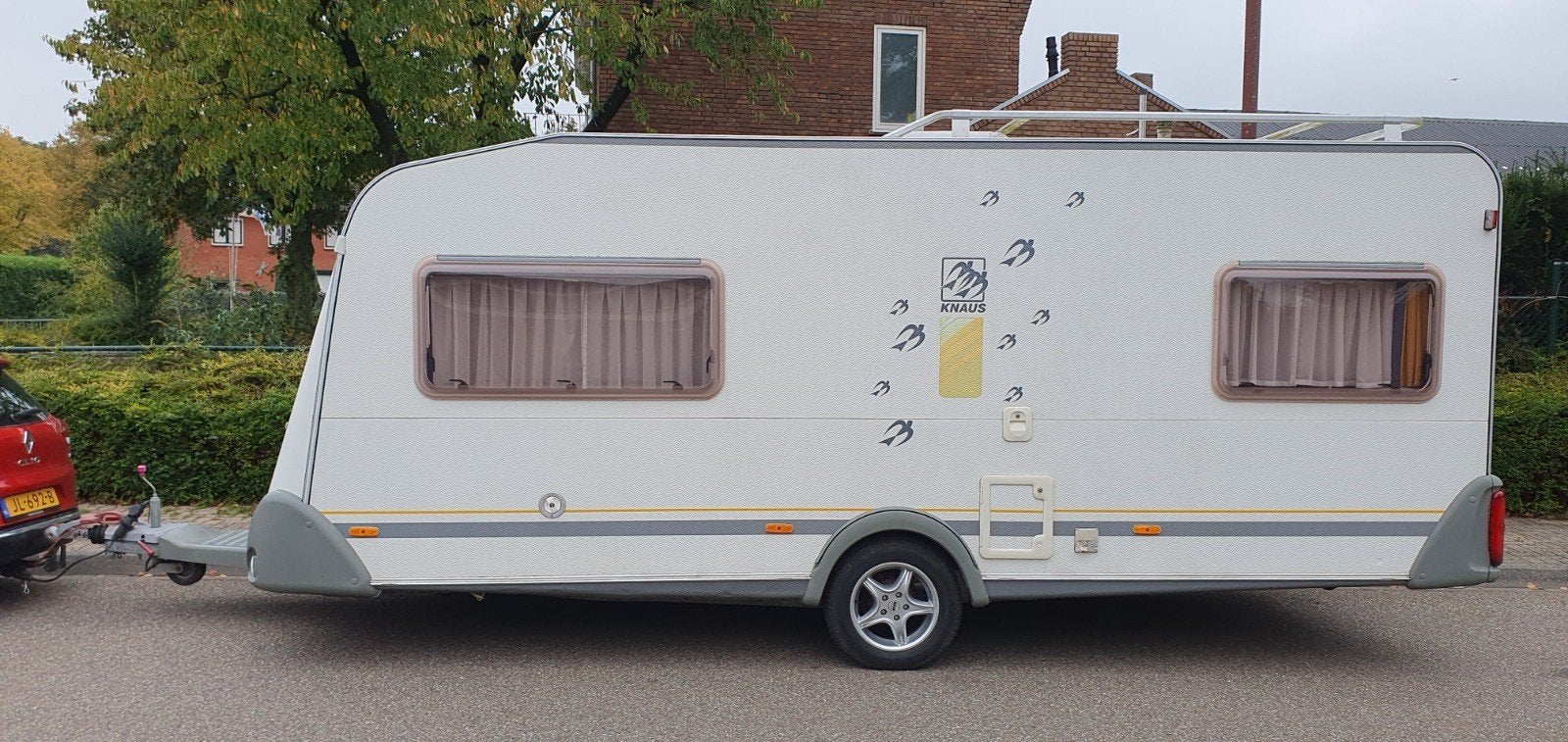 Knaus Sudwind 500 TF - Ruime caravan met voortent, Rondzit, Particulier, Koelkast, Knaus