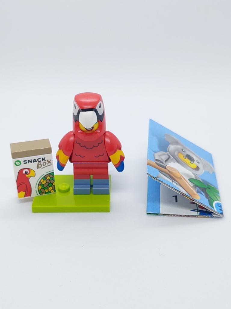 LEGO cmf - Papegaaipak-fan - serie 28 nr 12, Lego, Nieuw, Ophalen of Verzenden, Minifiguren serie