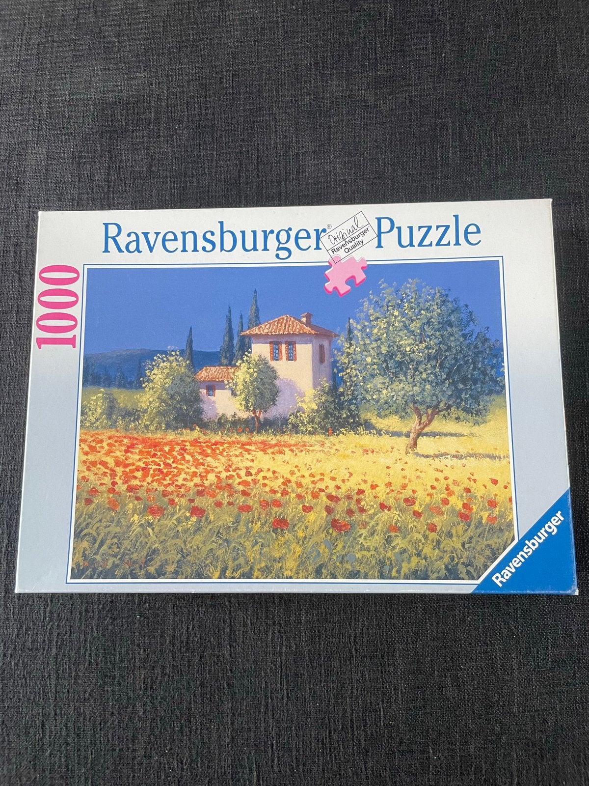 Ravensburger Legpuzzel 1000 stukjes - Toscaans Landschap, Ophalen of Verzenden, 500 t/m 1500 stukjes, Zo goed als nieuw, Legpuzzel